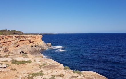 plot grundstück Mallorca Süden seafront erste Meereslinie